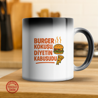 Burger Kokusu Diyetin Kabusudur Sihirli Kupa Bardak