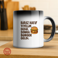 Biraz Hafif Yiyelim Dedik, Sonra Burger Geldi Sihirli Kupa Bardak