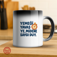 Yemeği Yavaş Ye, Midene Saygı Duy Sihirli Kupa Bardak