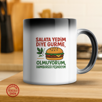 Salata Yedim Diye Gurme Olmuyorum, Hamburger Peşindeyim Sihirli Kupa Bardak