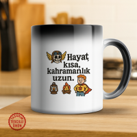 Hayat Kısa, Kahramanlık Uzun Sihirli Kupa Bardak
