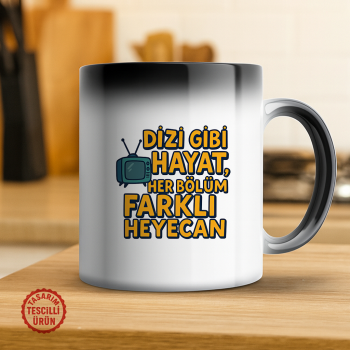 Dizi Gibi Hayat, Her Bölüm Farklı Heyecan Sihirli Kupa Bardak