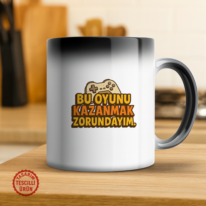 Bu Oyunu Kazanmak Zorundayım Sihirli Kupa Bardak