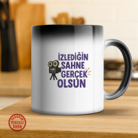 İzlediğin Sahne Gerçek Olsun Sihirli Kupa Bardak