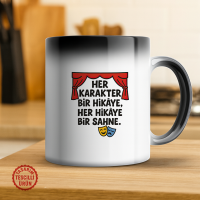 Her Karakter Bir Hikaye, Her Hikaye Bir Sahne Sihirli Kupa Bardak