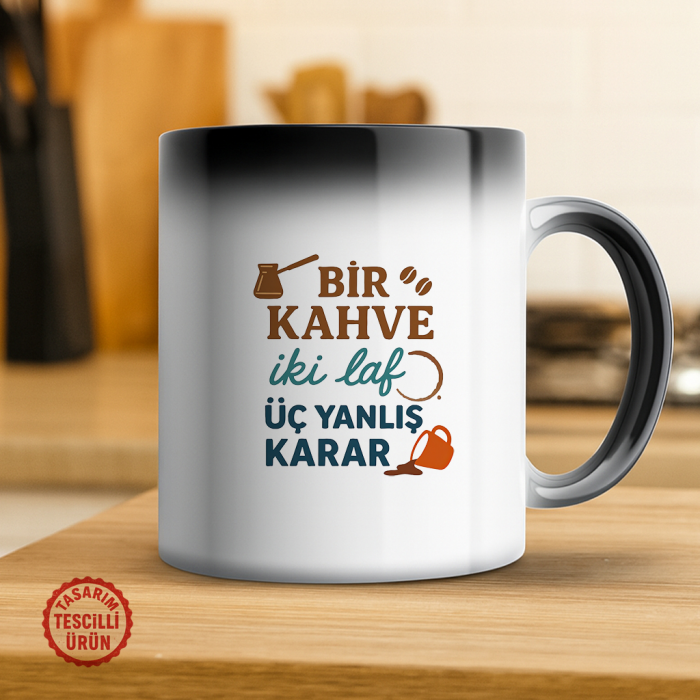 Bir Kahve İki Laf Üç Yanlış Karar Sihirli Kupa Bardak