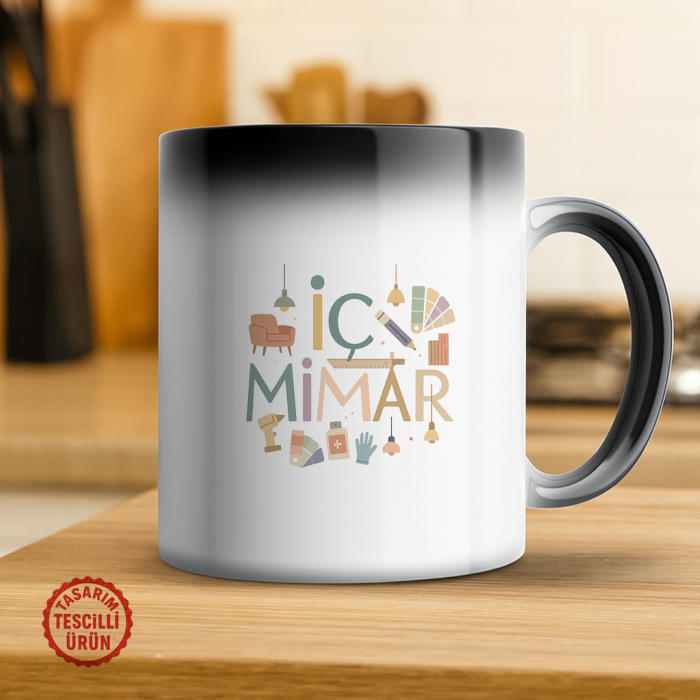 İç Mimar Sihirli Kupa Bardak