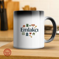 Emlakçı Sihirli Kupa Bardak
