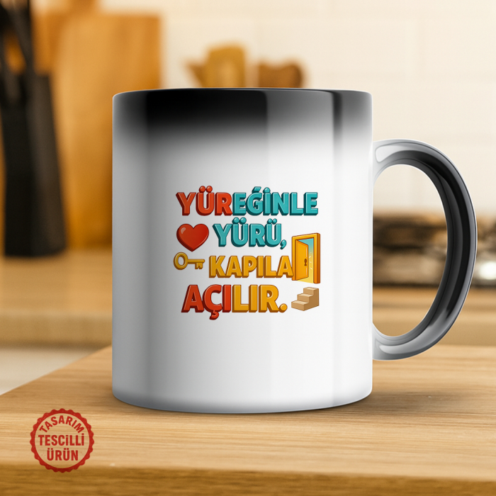 Yüreğinle Yürü, Kapılar Açılır Sihirli Kupa Bardak