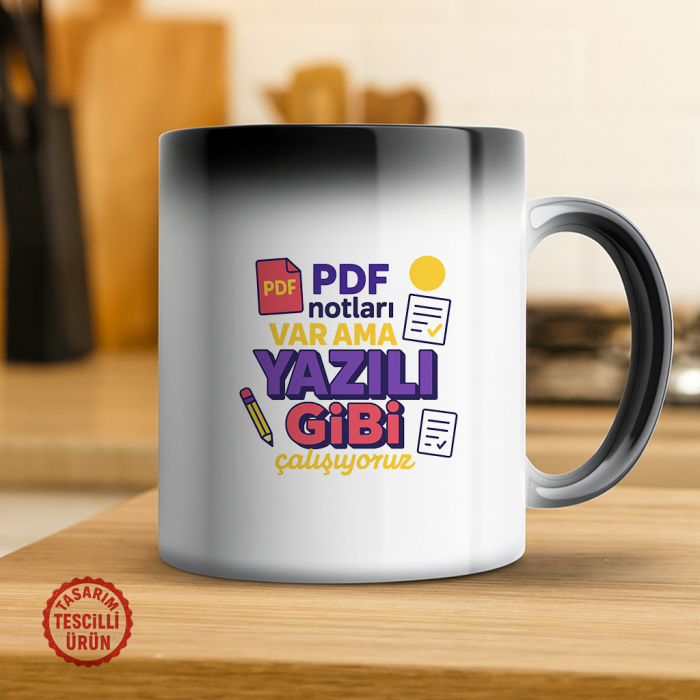 Pdf Notları Var Ama Yazılı Gibi Çalışıyoruz Sihirli Kupa Bardak
