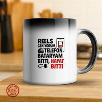 Reels Çekiyorum, Telefon Bataryam Bitti, Hayat Bitti Sihirli Kupa Bardak