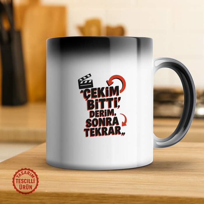 Çekim Bitti, Derim Sonra Tekrar Sihirli Kupa Bardak