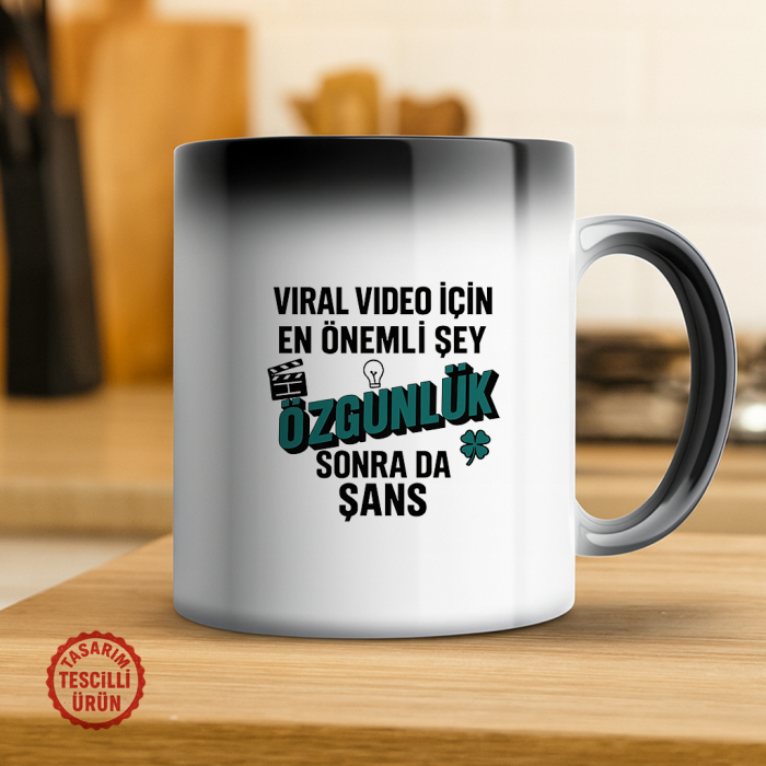 Viral Video İçin En Önemli Şey Özgünlük Sonra da Şans Sihirli Kupa Bardak