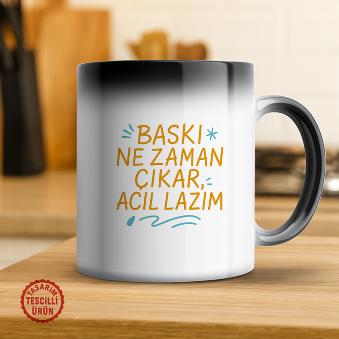 Baskı Ne Zaman Çıkar, Acil Lazım Sihirli Kupa Bardak