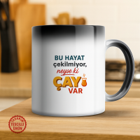 Bu Hayat Çekilmiyor, Neyse ki Çay Var Sihirli Kupa Bardak