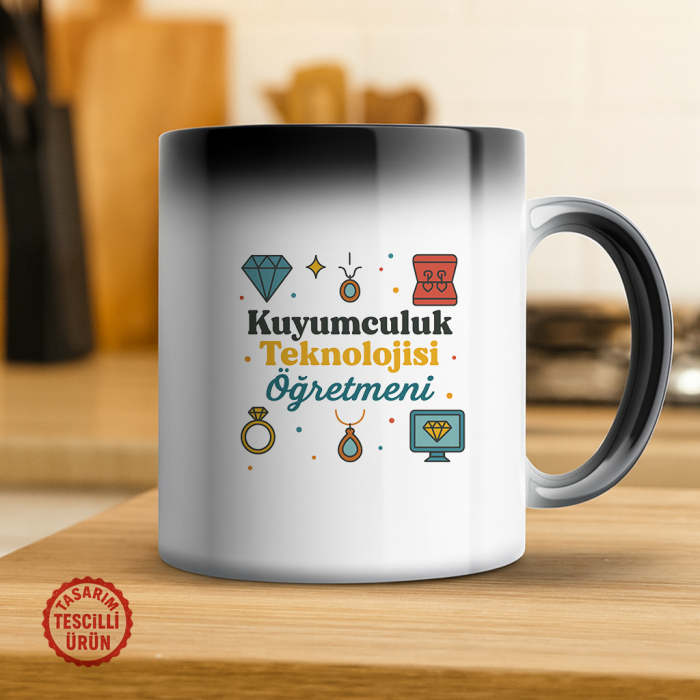Kuyumculuk Teknolojisi Öğretmeni Sihirli Kupa Bardak