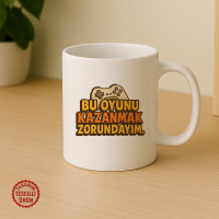 Bu Oyunu Kazanmak Zorundayım Kupa Bardak