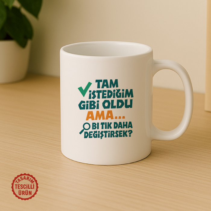 Tam İstediğim Gibi Oldu Ama Bi Tık Daha Değiştirsek Kupa Bardak