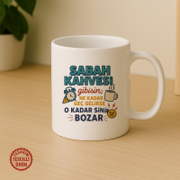 Sabah Kahvesi Gibisin; Ne Kadar Geç Gelirse O Kadar Sinir Bozar Kupa Bardak