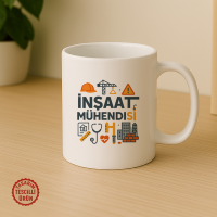 İnşaat Mühendisi Kupa Bardak