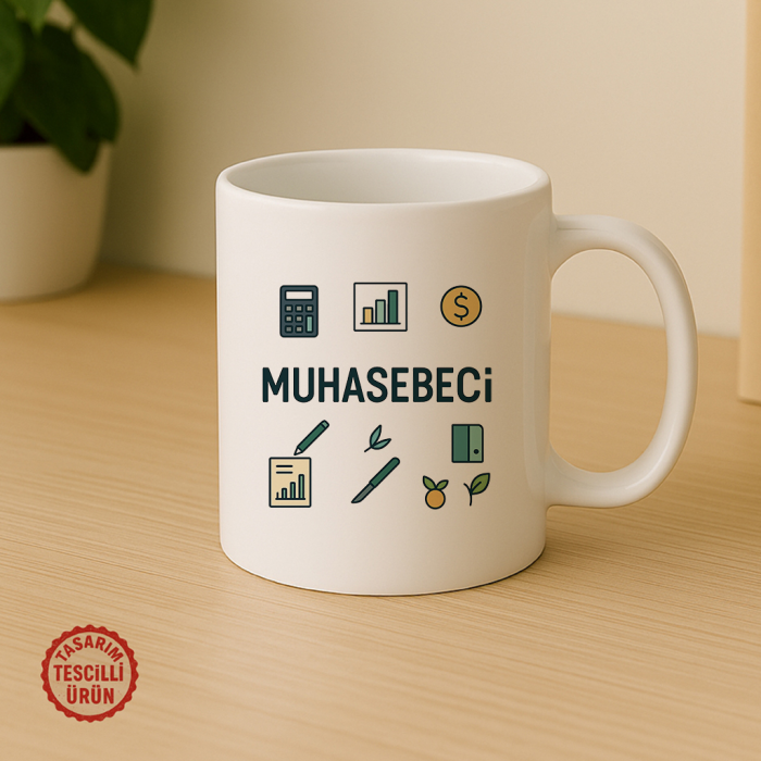 Muhasebeci Kupa Bardak