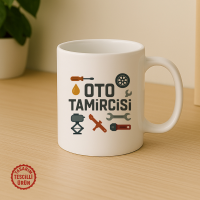 Oto Tamircisi Kupa Bardak