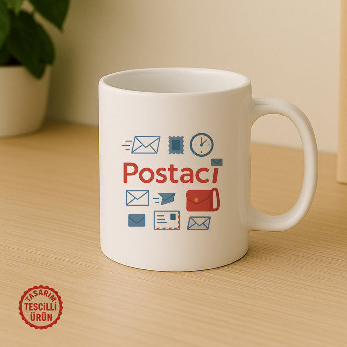 Postacı Kupa Bardak