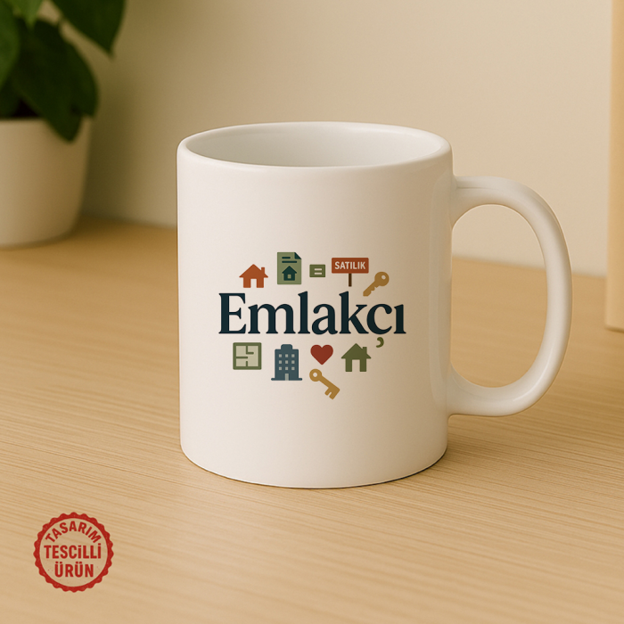 Emlakçı Kupa Bardak