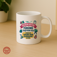 Grubun Bütün Yükünü Taşıyan Kişi Kupa Bardak