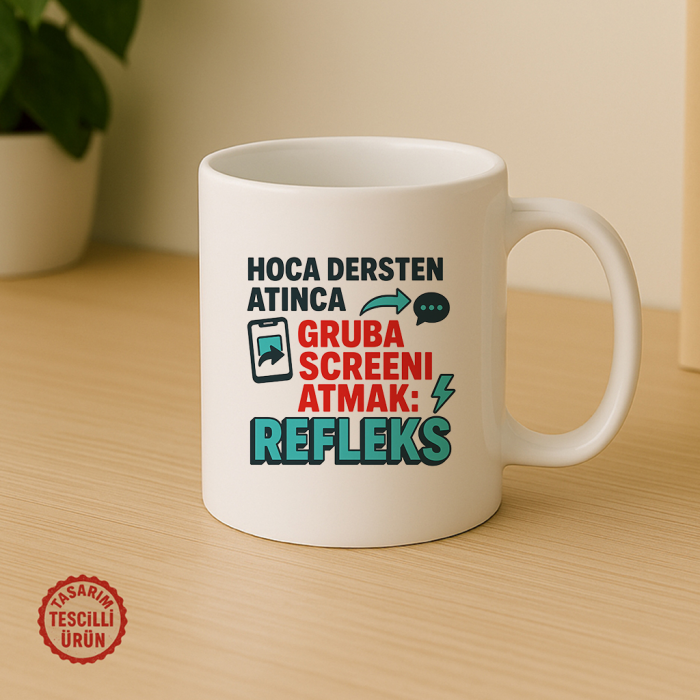 Hoca Dersten Atınca Gruba Screeni Atmak Kupa Bardak