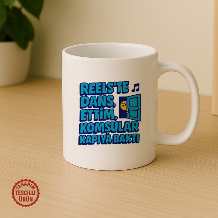 Reels'te Dans Ettim, Komşular Kapıya Baktı Kupa Bardak