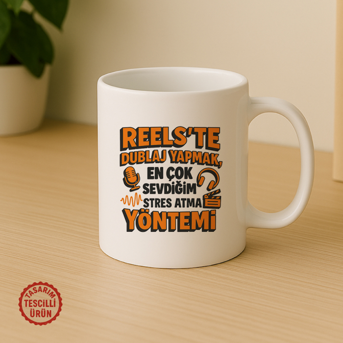 Reels'te Dublaj Yapmak, En Çok Sevdiğim Stres Atma Yöntemi Kupa Bardak