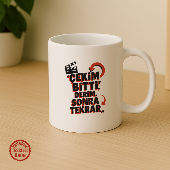 Çekim Bitti Derim, Sonra Tekrar Kupa Bardak