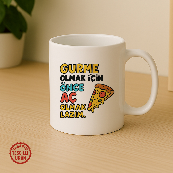 Gurme Olmak İçin Önce Aç Olmak Lazım Kupa Bardak