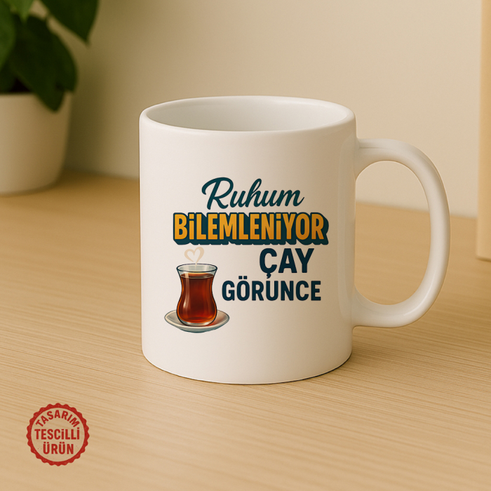 Ruhum Bilemleniyor Çay Görünce Kupa Bardak