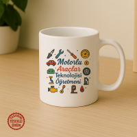 Motorlu Araçlar Teknolojisi Öğretmeni Kupa Bardak