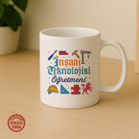 İnşaat Teknolojisi Öğretmeni Kupa Bardak