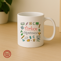 Türkçe Öğretmeni Kupa Bardak