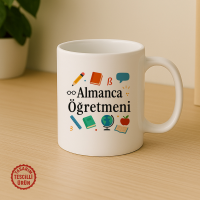 Almanca Öğretmeni Kupa Bardak