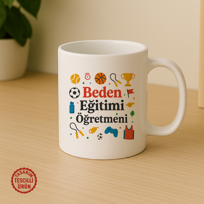 Beden Eğitimi Öğretmeni Kupa Bardak