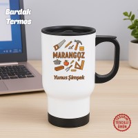 Marangoz İsimli Bardak Termos