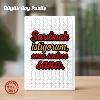 Sarılmak İstiyorum Büyük Boy Puzzle