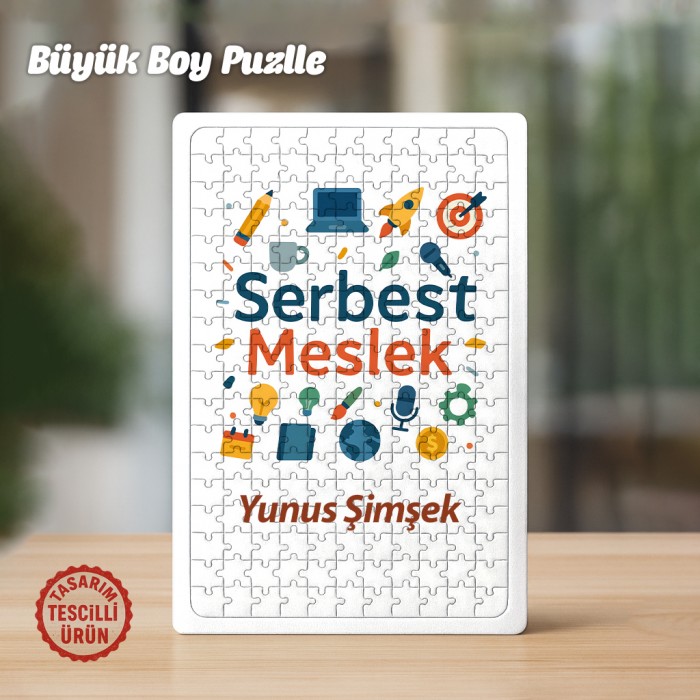 Serbest Meslek İsimli Büyük Boy Puzzle