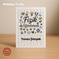 Fizik Öğretmeni İsimli Orta Boy Puzzle