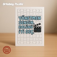 Yönetmen Sensin, Rolünü İyi Seç Orta Boy Puzzle